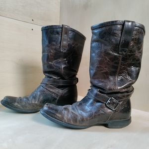 Durango Crush Square Toe Boots Size 7M